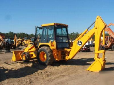 John deere 310D tractor loader backhoe