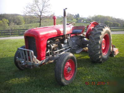 Massey ferguson 35 w/mower 