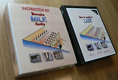New managing milk quality video dairy farm slide course 