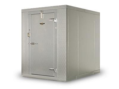 New us cooler 6'X8' i/d walk-in freezer, penthouse ref.- 