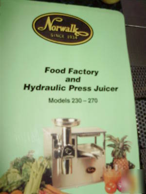 Norwalk 270S stainless steel juicer outstanding 