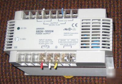 Omron dc power supply S82K-10024 - 4.2 amp 24V dc