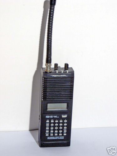 Radio shack pro-30 PRO30 scanner radio by realistic
