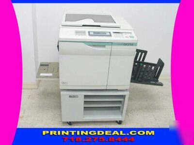 Riso risograph GR3750 GR3750 digital duplicator copier