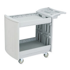 Safco heavyduty 2SHELF molded utility cart