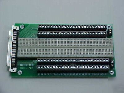 Scb-100 100 pin breakout w solderless proto area for ni