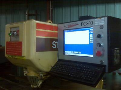 Strippit custom ag 18/30 cnc punch press w/PC800 ctrl.