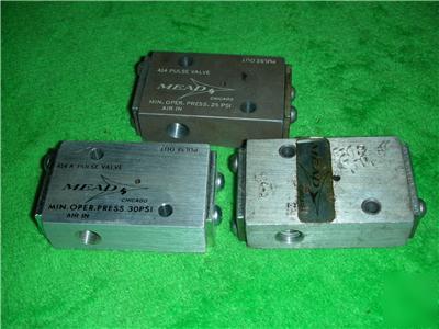 3 mead fluid dynamics 414A pulse valve hydraulic valves