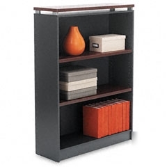 Alera seville series threeshelf bookcase