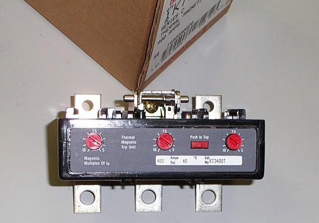 Cutler hammer circuit breaker trip unit KT3400T