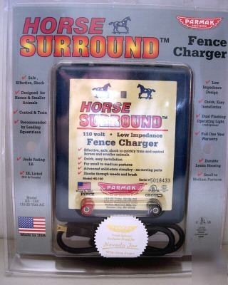 New parmak hs-100 electric fence charger horse surround
