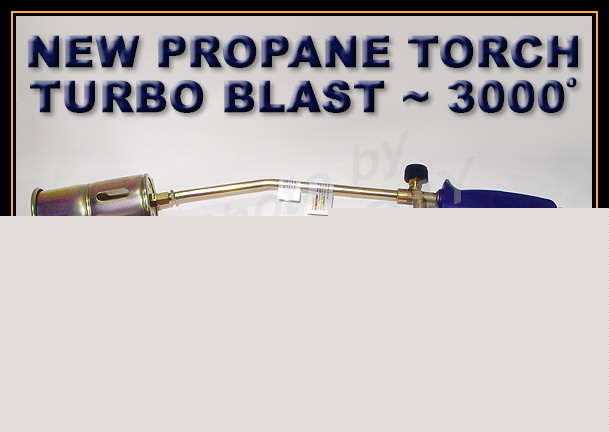 Propane torch roofing ice melter weed burner pearburner