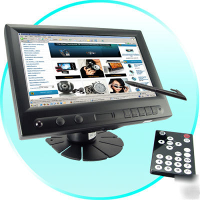 8 inch tft lcd vga touch screen monitor pos widescreen