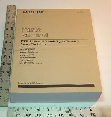 Caterpillar parts man. -D7R series 2 track-type tractor