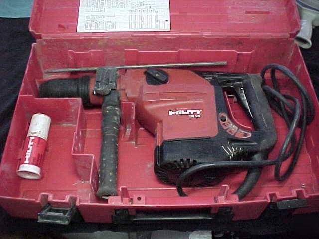 Hilti TE56, te-56 combihammer (tps equipped) in case