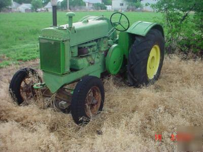 John deere model 1936 ar ser. 251996 wide front end 