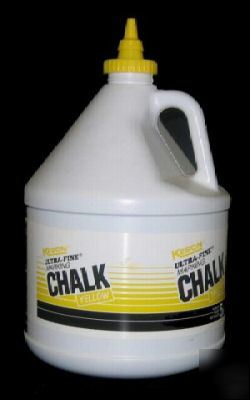 Keson ultra fine marking chalk 5LB yellow