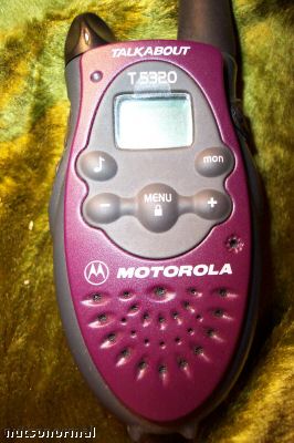 Motorola talkabout t 5320 walkie talkie 2 way radio