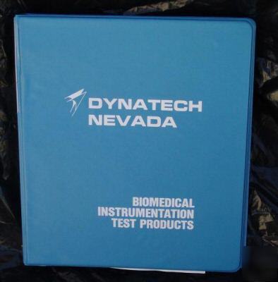 New dynatech nevada ecg safety analyzer 232D w/manual