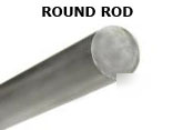 Stainless steel round rod .8125