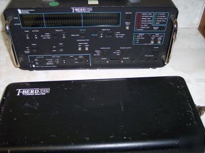 T berd 209 t-carrier analyzer unit T1/dsl