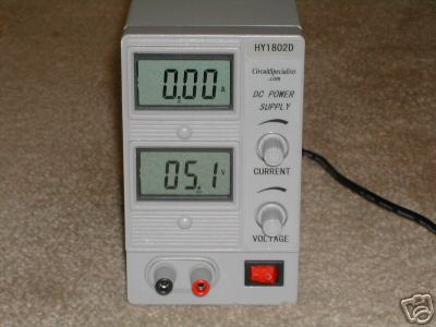 Hy 1802D variable dc power supply lcd display
