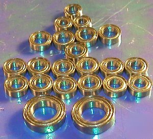 23 sealed bearing set associated RC10 gt/st/team rc-10