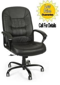 800-l ofm big & tall adjustable office leather chair