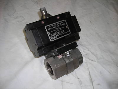 Actuated ball valve-pneumatic 1.5