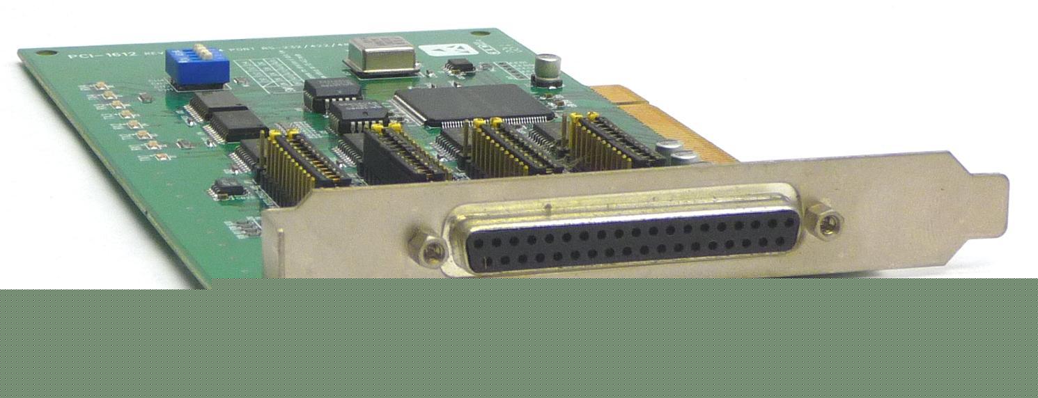 Advantech pci-1612 4-port RS232/422/485 interface card