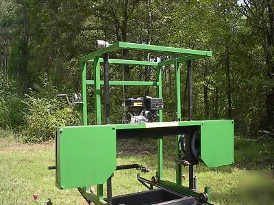 Big cat bandsaw sawmill kit cuts 40