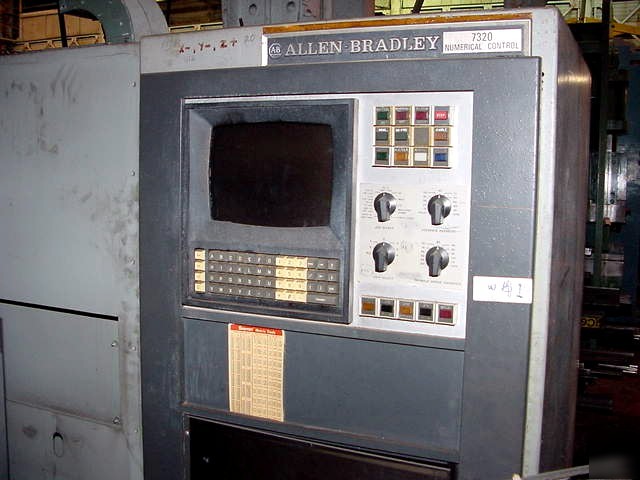 Cnc parts, allen-bradley 7320 cnc control ent