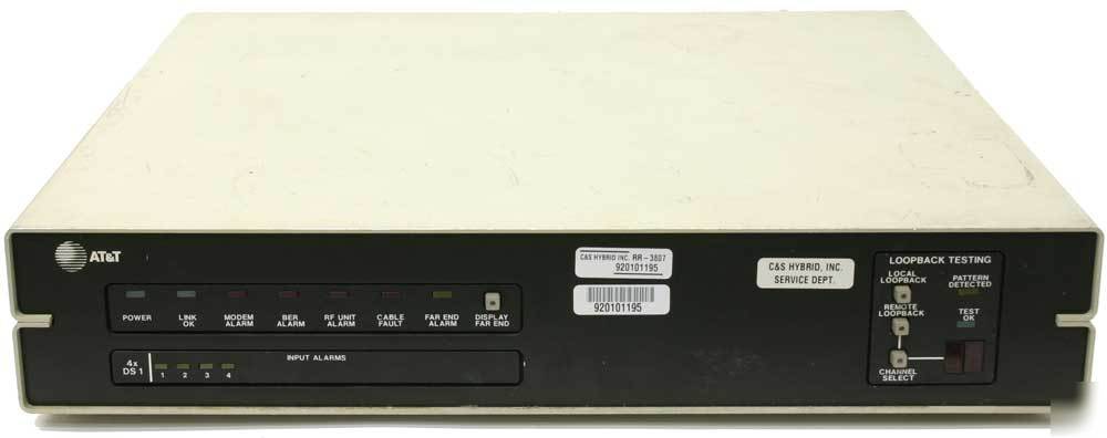 Digital microwave 152-140200-1042M2 at&t 2U rackmount