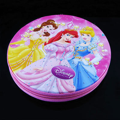 Disney princess cd/dvd 24PCS metal case holder storage