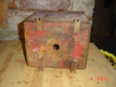 Farmall c, sc battery box, fair original