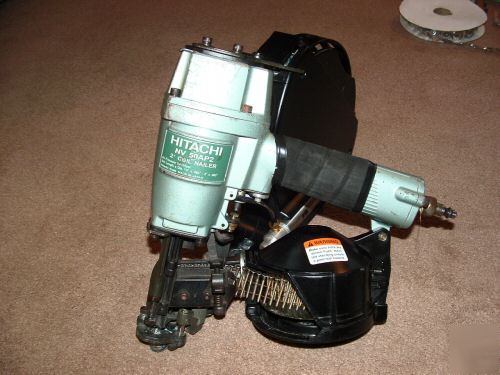 Hitachi NV50AP2 coil roofing nailer plasti-tacker plus