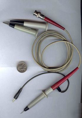 Hp 10001A 10 meg 10PF ... 10:1 oscilloscope probe 