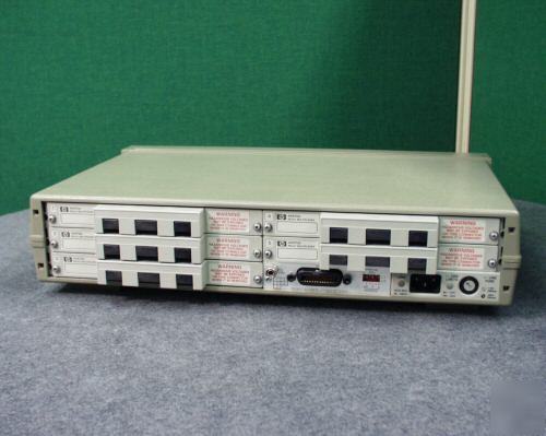 Hp 3488A switch control unit with 5 type 44470A cards