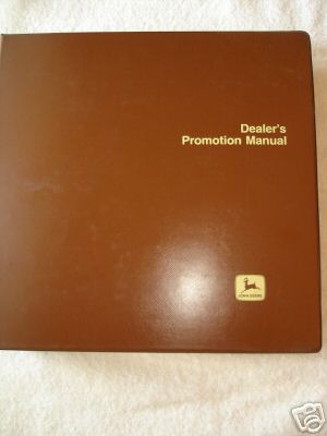 John deere dealers promotional manual 1988/89 