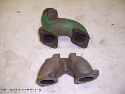 John deere model 60 original intake manifold castings