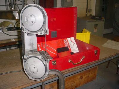 Milwaukee portable band saw,w/bench mount