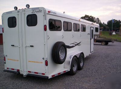 New 2010-four horse 700 deluxe--horse--stock trailers 