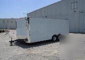 New 8 X20 enclosed auto hauler cargo utility trailer 