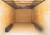 New 8 X20 enclosed auto hauler cargo utility trailer 