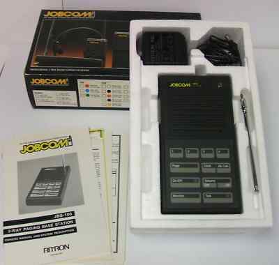 New jobcom jbs-100 2-way radio base station- old stock