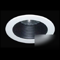 New recessed lighting black baffle for 4