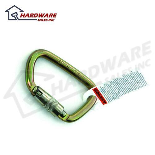 New super anchor safety 5001 auto-lock steel carabiner 