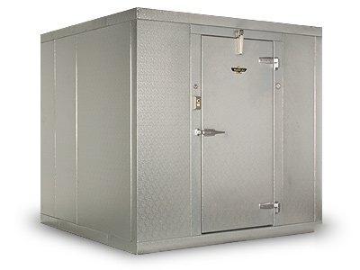 New us cooler 8'X8' i/d walk-in freezer-i/d remote ref.- 