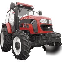 Nortrac tractor â€” 82 hp, 4 wheel drive, model# NT824