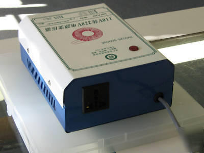 Portable transformer for step up power 110 to 220 volt